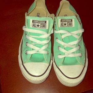 Converse beautiful mint green